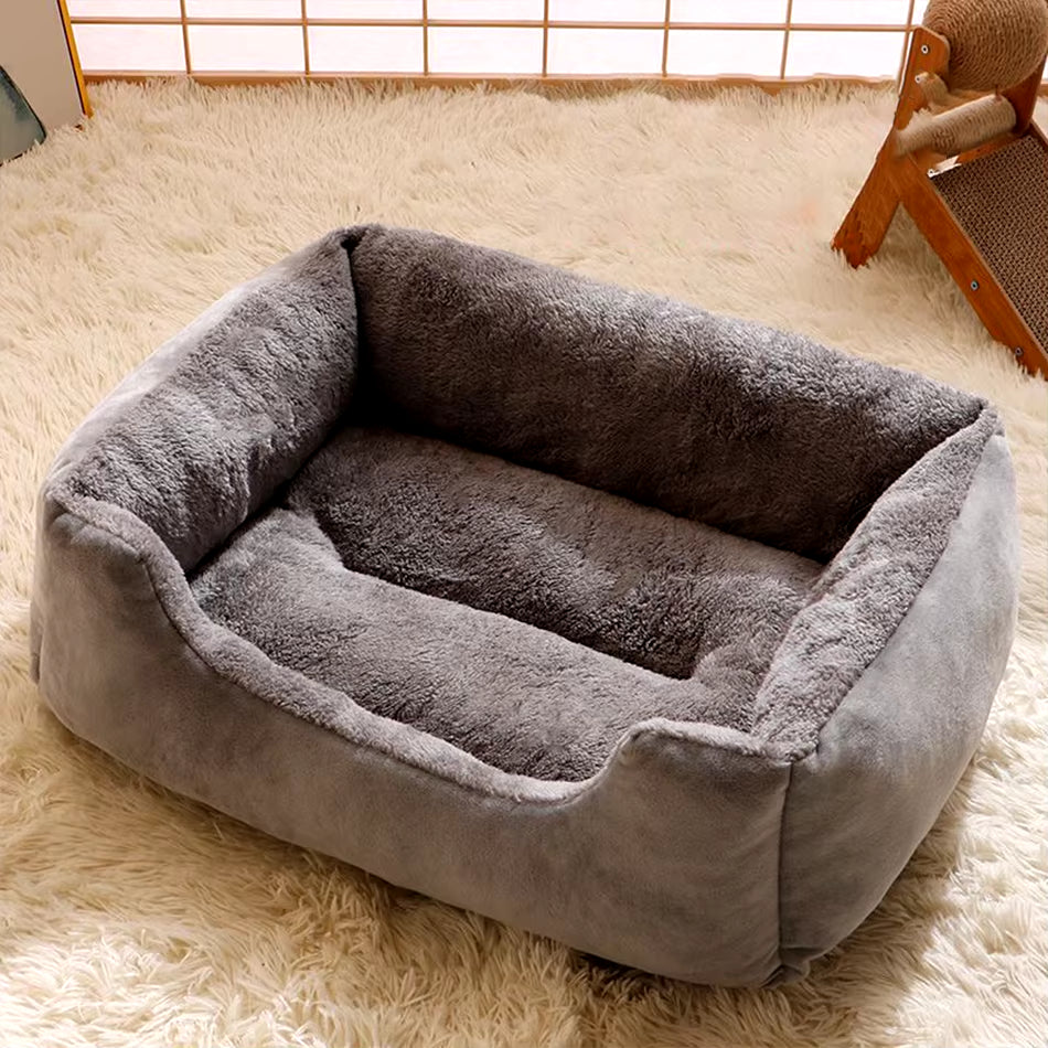 Winter Bed for Cats Pet Products Cushions Kitten Accessories Dog All Houses Supplies Things Accessory Habitats Basket House Bed